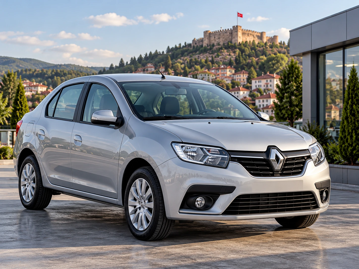 Renault Symbol için temsili otomobil görseli
